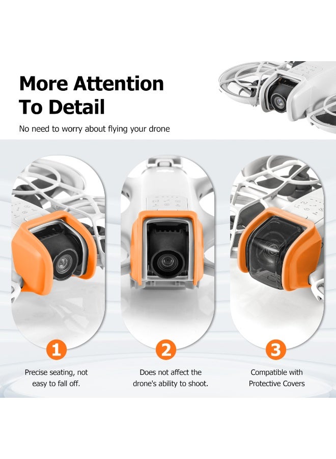 SYOSI Gimbal Protector For DJI Neo Accessories, Drone Gimbal Lens Anti-Collision Protection Bumper Guard Bar For DJI Neo Drone Camera, Aluminum Alloy Anti-Crash Lens Protection Accessories  - Image 3