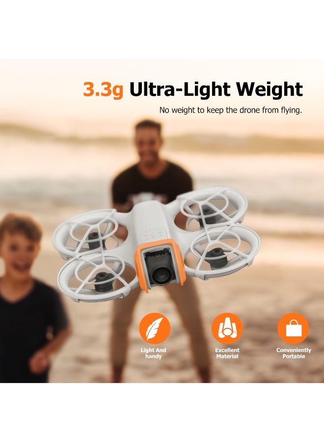 SYOSI Gimbal Protector For DJI Neo Accessories, Drone Gimbal Lens Anti-Collision Protection Bumper Guard Bar For DJI Neo Drone Camera, Aluminum Alloy Anti-Crash Lens Protection Accessories  - Image 4