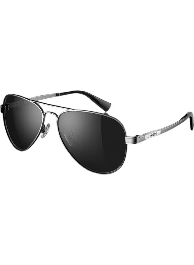 PARIM Sunglasses For Men, High-Definition Polarized Driving Glasses, Classic Aviator Outdoor Frog-Eye Sunglasses, Eyeglasses - Image 3