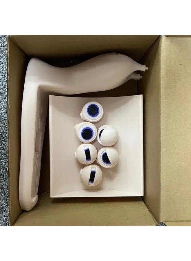 Snail Tissue Holder With 3 Interchangeable Eyes Fun Bathroom Storage Durable Plastic - Image 1