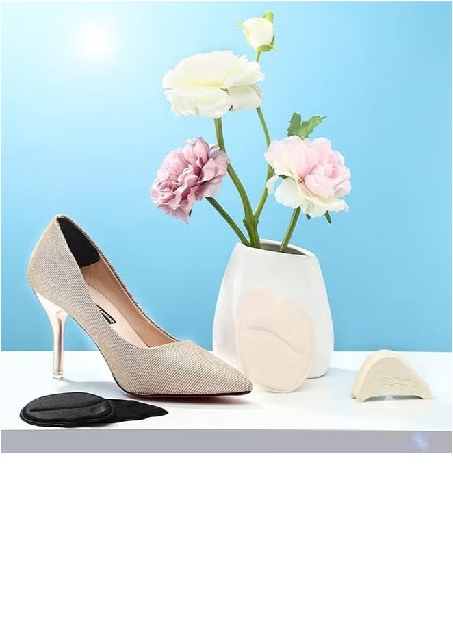 Forefoot insole, heel insole, toe plug sponge series insole anti-wear foot universal set (10 pieces) - Image 5