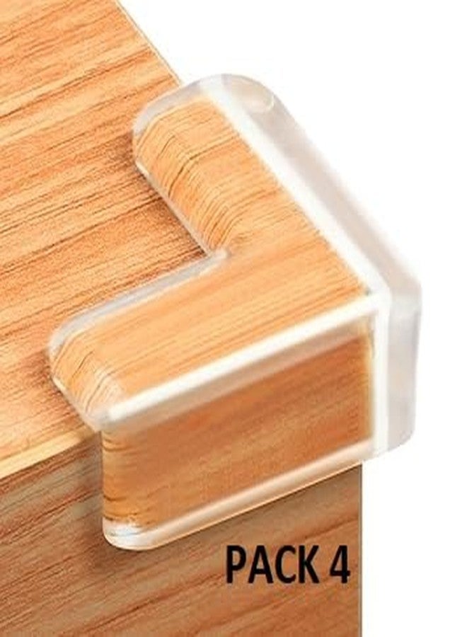 MOREL 4PCS Corner Guards Corner Protectors Baby Proof Furniture Corner & Edge Safety Bumpers, Table Corner Protector for Furniture Corner Covers Baby Safety, Baby PROOFING, L Shaped(3.5CM). (4 Pack) - Image 2