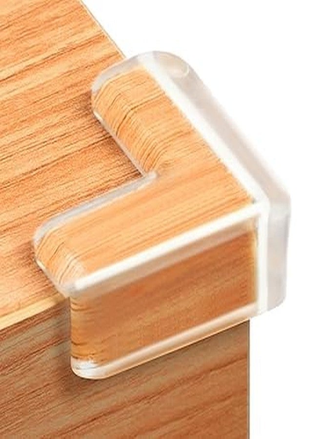 MOREL 4PCS Corner Guards Corner Protectors Baby Proof Furniture Corner & Edge Safety Bumpers, Table Corner Protector for Furniture Corner Covers Baby Safety, Baby PROOFING, L Shaped(3.5CM). (4 Pack) - Image 1
