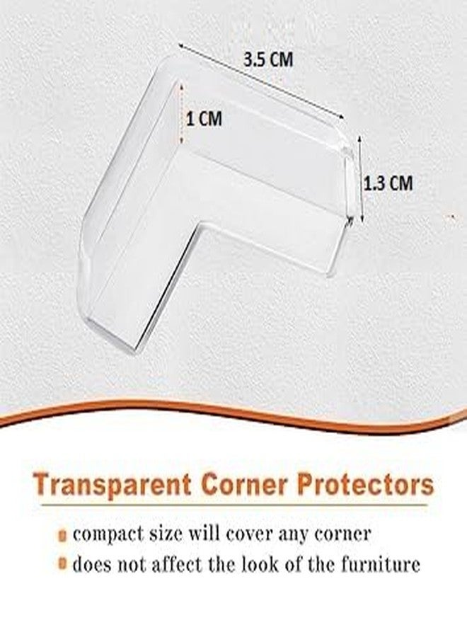 MOREL 4PCS Corner Guards Corner Protectors Baby Proof Furniture Corner & Edge Safety Bumpers, Table Corner Protector for Furniture Corner Covers Baby Safety, Baby PROOFING, L Shaped(3.5CM). (4 Pack) - Image 5