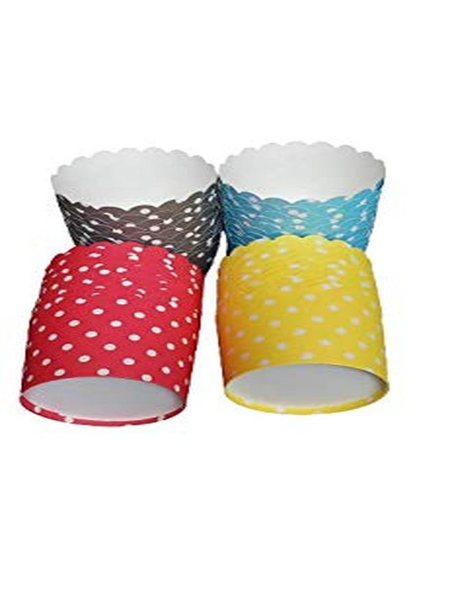 Bakerelation Medium Paper Cup 100 Piece Paper Cake Baking Cup Cupcake Muffin Cases, Set of 100 Pieces(Mix Colors) - Image 3