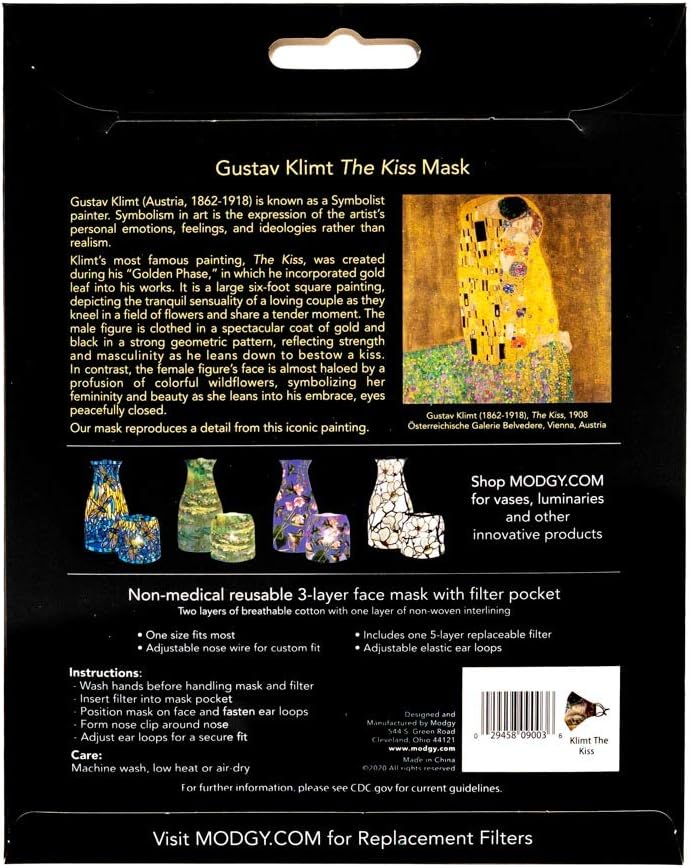 MODGY Fashion Mask 3-Layer Cloth Face Masks - Image 5