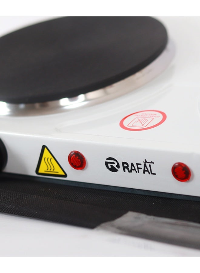 رافال Rafal Single Electric Stove Cooking Hot Plate, 1500 watt - Stainless Steel - Image 3