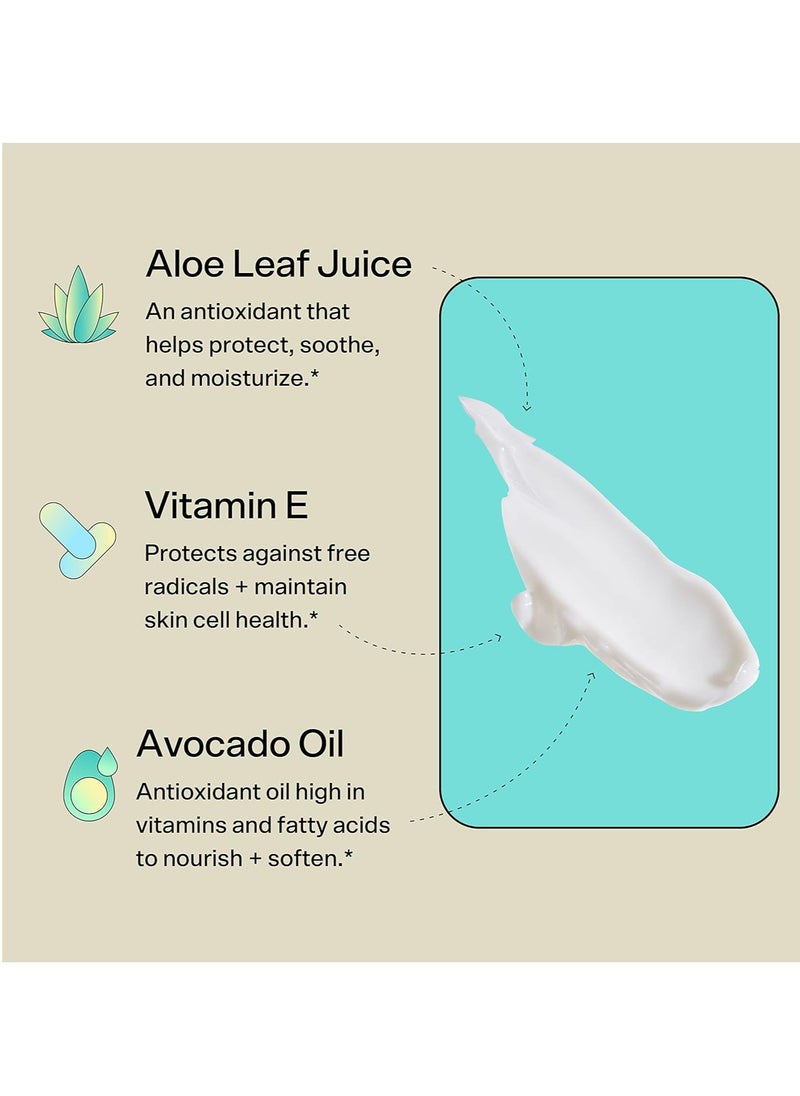 Bubble - Bubble Skincare Slam Dunk Face Moisturizer - Hydrating Face Cream for Dry Skin Made with Vitamin E + Aloe Vera Juice for a Glowing Complexion - Skin Care with Blue Light Protection (50ml) - Image 1