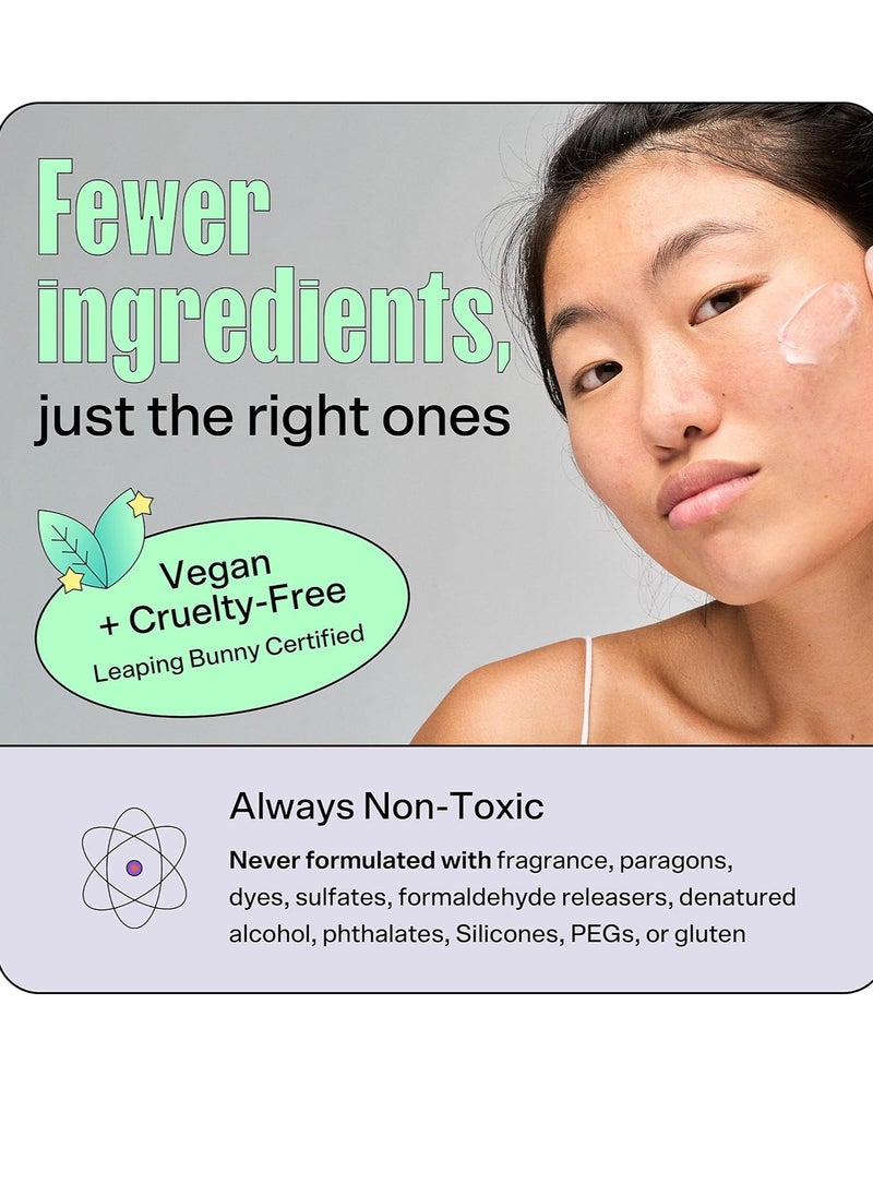 Bubble - Bubble Skincare Slam Dunk Face Moisturizer - Hydrating Face Cream for Dry Skin Made with Vitamin E + Aloe Vera Juice for a Glowing Complexion - Skin Care with Blue Light Protection (50ml) - Image 1