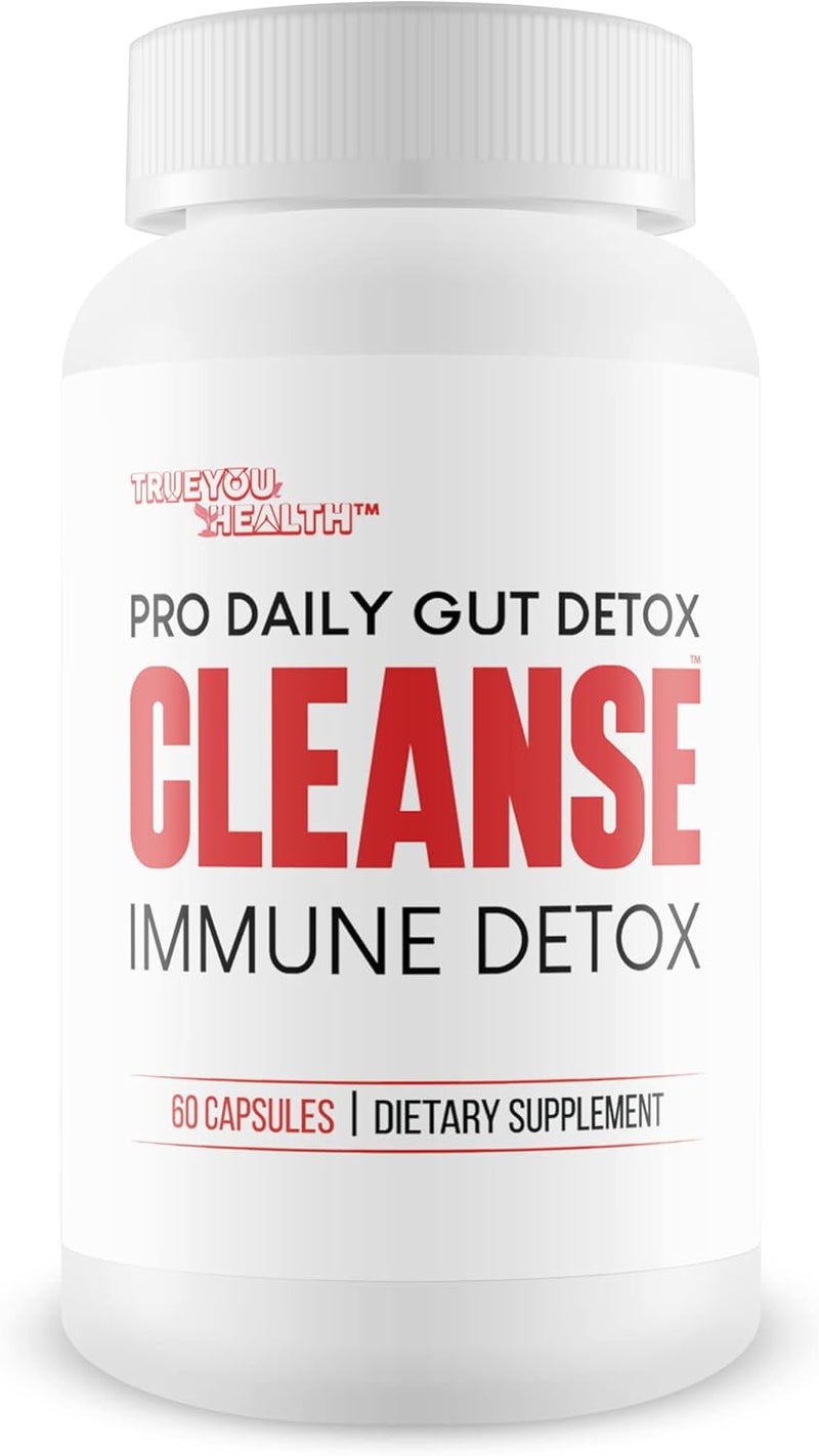 Pro Daily Gut Detox Cleanse Immune Detox  Detox Cleanse with Probiotics  Promote Reduced Bloating for Healthy Appearance  Naturally Aid Digestion  Gut Health  Acai Berry Cleanse Immune Support - Image 1