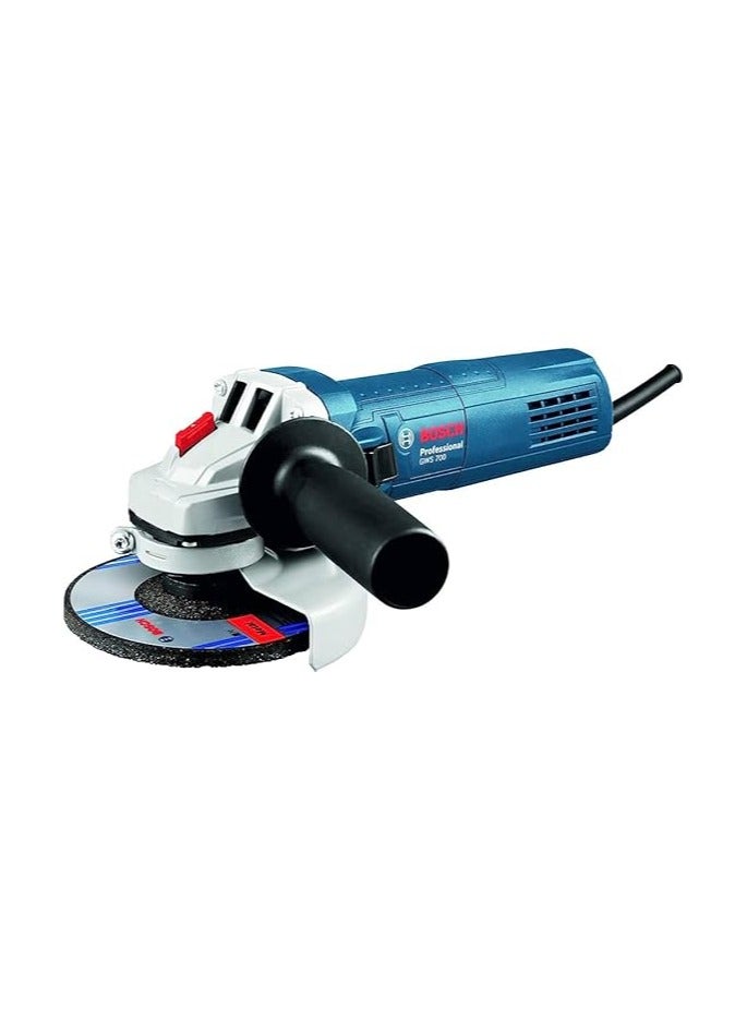 بوش آلة احترافية لشحذ الزوايا طراز GWS 700 أزرق/فضي/أسود