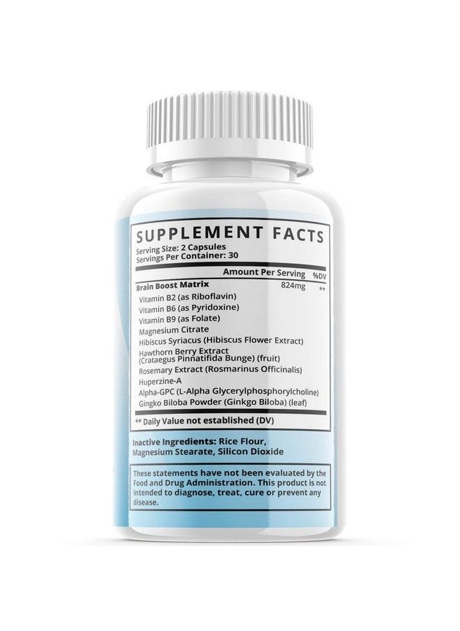S.O Labs - Neuro Smart Iq Neurosmart Iq Brain Pills Advanced Nootropic Supplement (1 Pack) - Image 1