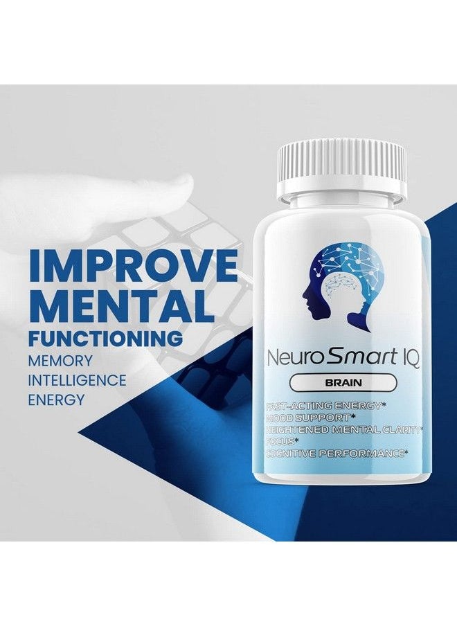 S.O Labs - Neuro Smart Iq Neurosmart Iq Brain Pills Advanced Nootropic Supplement (1 Pack) - Image 1