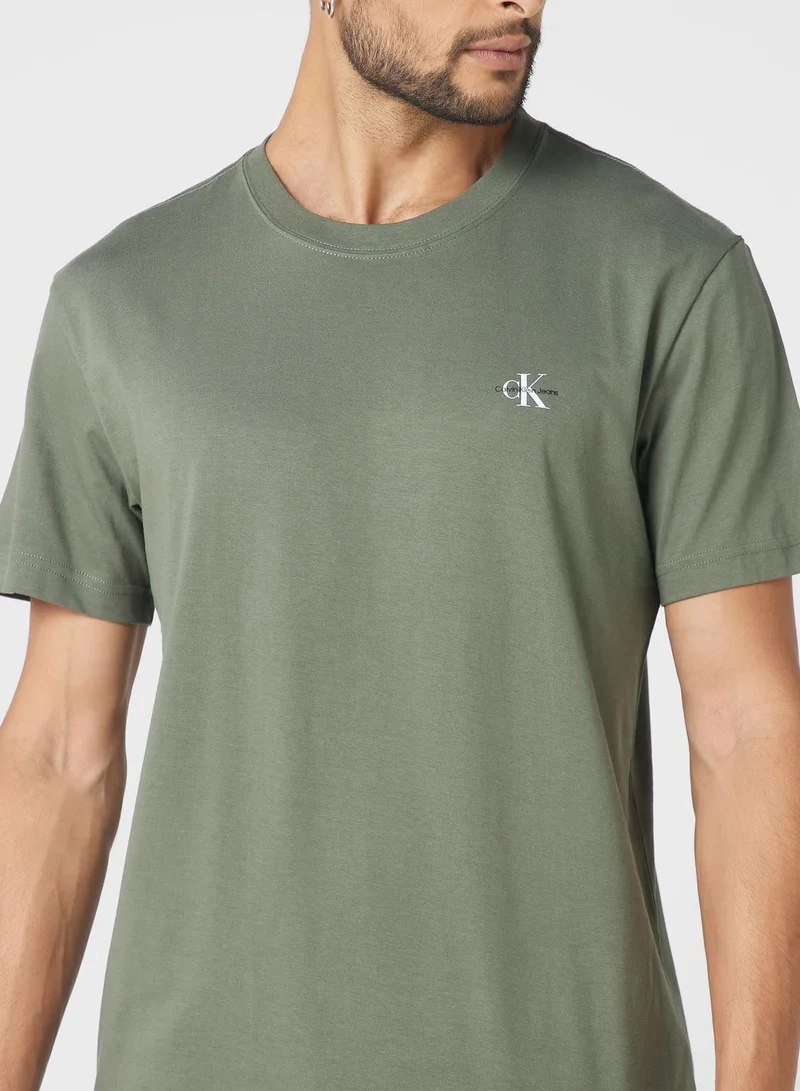 Calvin Klein Jeans 2 Pack Monologue T-Shirt