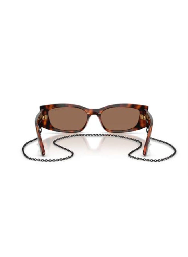 Vogue Women Full Rim Square Sunglasses 0VO5655SU 53 - Image 4