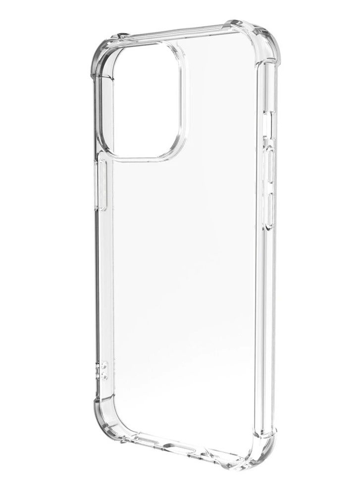 CATANES iPhone 14 Clear Case Soft Flexible TPU Anti-Shock Slim Transparent Back Cover with Reinforced Bumper Corners 6.1 inch - Image 1