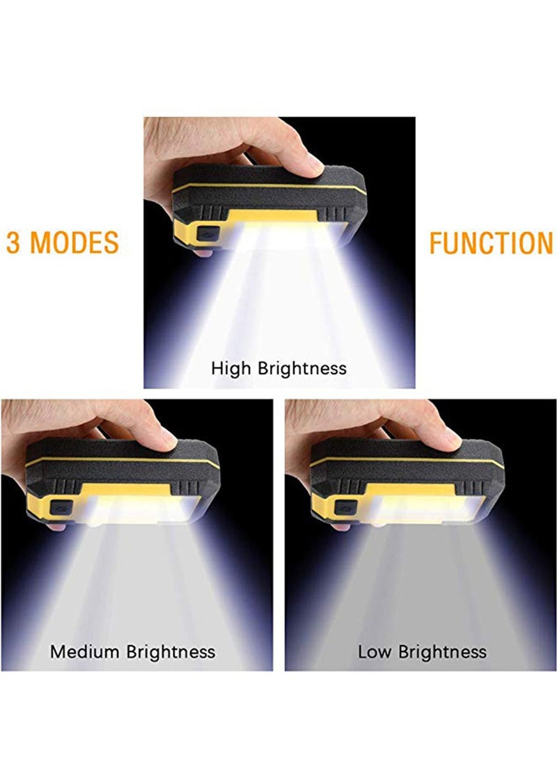 Super bright LED camping light outdoor camping light USB charging with magnet inspection light COB work light - Image 2