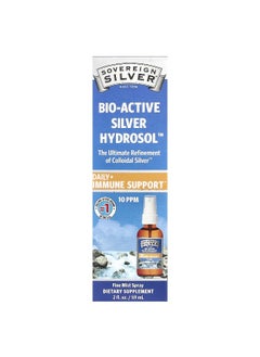Sovereign Silver Sovereign Silver, Bio-Active Silver Hydrosol™, Fine Mist Spray, 10 PPM, 2 fl oz (59 ml)  - Image 1