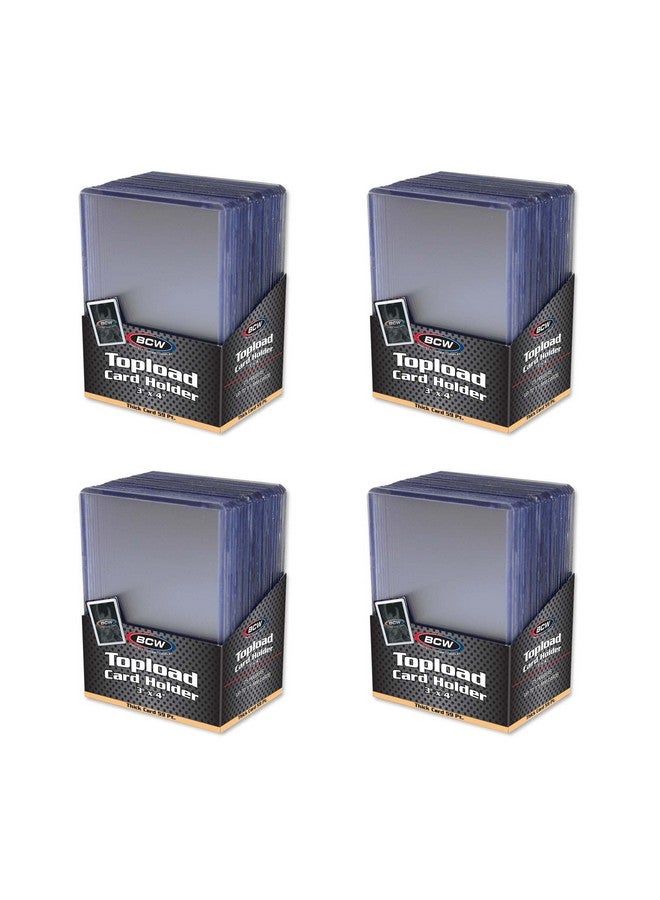 BCW 59 Pt Thick Card Topload Holder 4 Pk  - Image 2