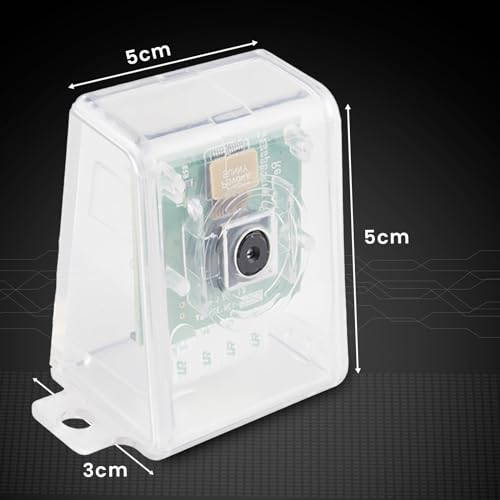 Sb Components Latest Raspberry Pi Camera Case for V2 8 Megapixel - Clear Transparent Assemble in 30 secs - Image 4