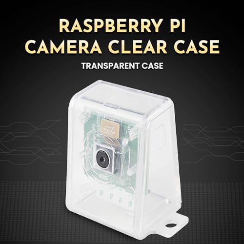Sb Components Latest Raspberry Pi Camera Case for V2 8 Megapixel - Clear Transparent Assemble in 30 secs - Image 2