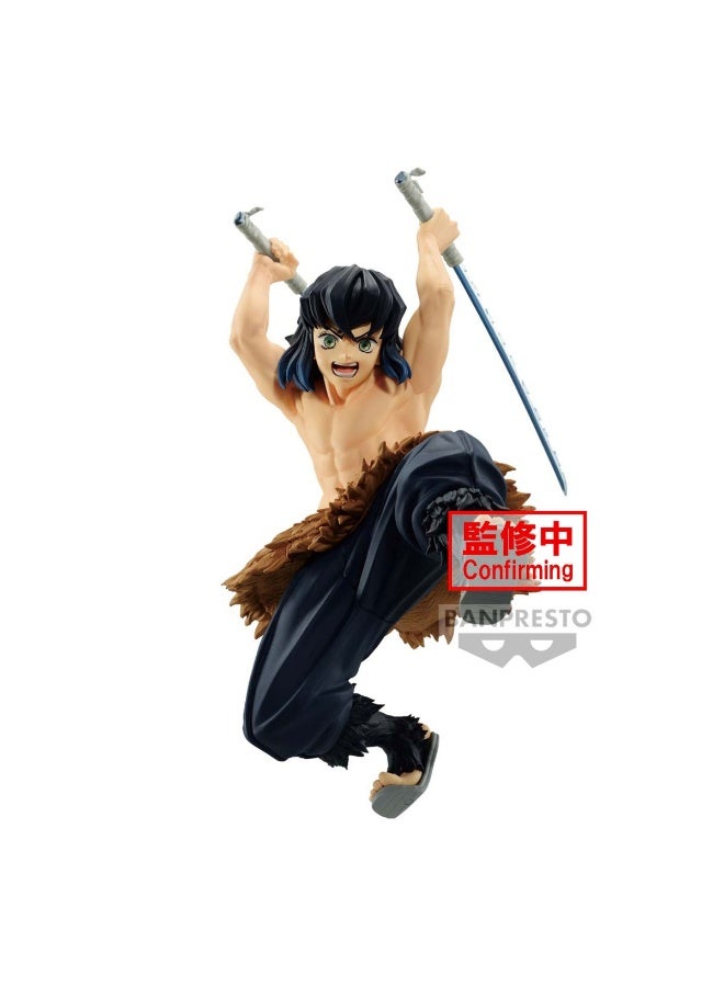 Banpresto Ds: Kimetsu No Yaiba Vibration Stars Inosuke Hashibira Statue - Image 1