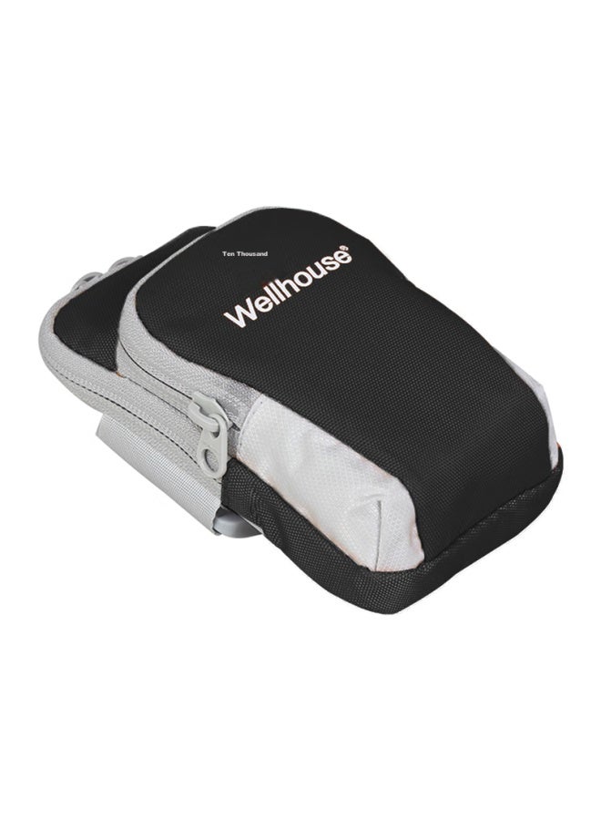 Wellhouse Wellhouse Arm Sleeves, Phone Pouch, Running Armband For Men And Women, Outdoor Sports Arm Covers, Cycling Wristband, Black, Size L - Image 5