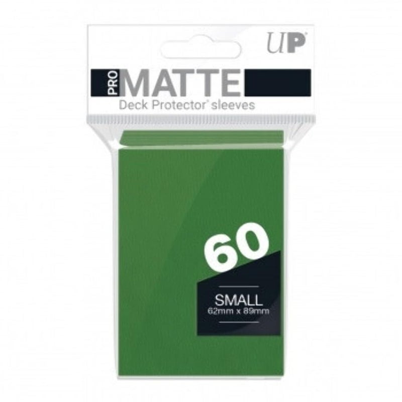 Ultra Pro PROMatte Small Deck Protector Sleeves for YuGiOh Cardfight Vanguard Green 60 ct - Image 2