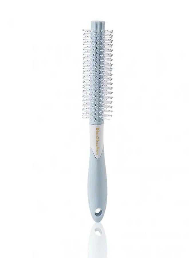 BlackLaoban Round Hair Brush for Blow Drying, Styling, Curling, Straighten with Soft Nylon Bristles for Short or Medium Curly Hairs for Women & Men (Light-Blue) - Image 1