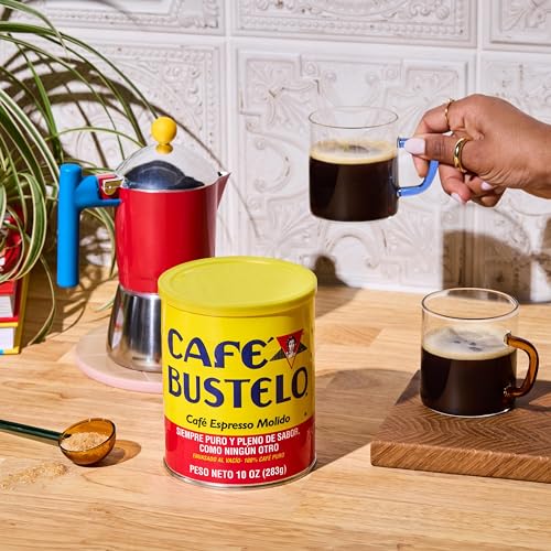 Cafe Bustelo Café Bustelo Espresso Dark Roast Ground Coffee, 10 Ounces - Image 2