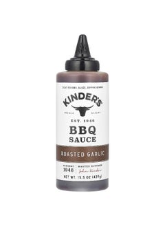 Kinder KINDER'S, BBQ Sauce, Roasted Garlic, 15.5 oz (439 g)  - Image 1