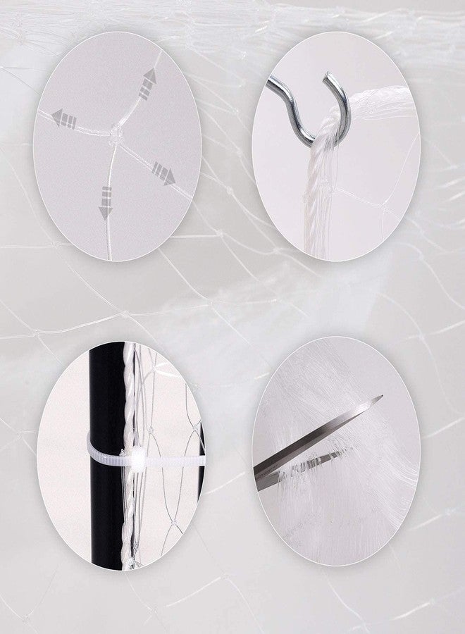 AIYGO Cat Balcony Netting 10 * 20ft Cat Anti-Fall Netting Duralble Nylon Balcony Screen for Pets Pet Safty Netting for Balcony, Windows and Patio - Image 3