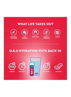 ORS Ors Hydration Tablets With Electrolytes, Strawberry Flavor - 24 Count Pack  - Image 4