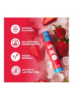 ORS Ors Hydration Tablets With Electrolytes, Strawberry Flavor - 24 Count Pack  - Image 3