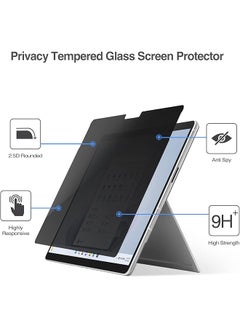 Procases Microsoft Surface Pro 11 10 9 13 Inch Privacy Screen Protector Anti Spy Tempered Glass Ultra Thin Tinted Screen Film Guard For 13.0 Inch Surface Pro 11 10 9 2024 2022 Release  - Image 3