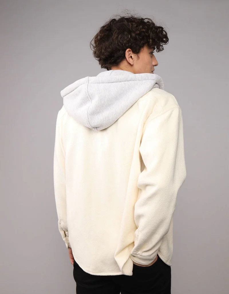 امريكان ايجل قميص من الفلانيل مزوّد بقبعة