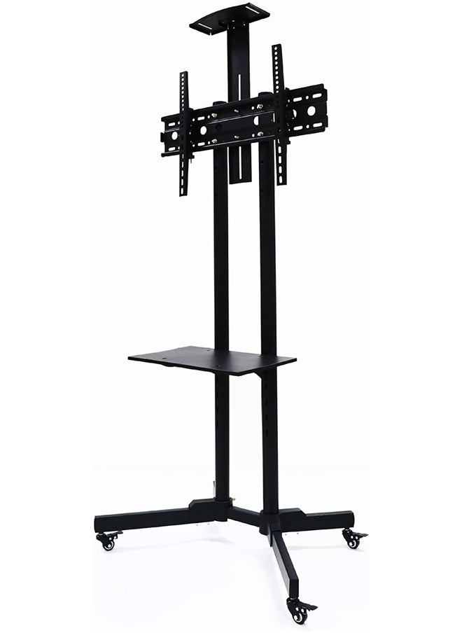 SKY-TOUCH - Mobile TV stand, TV cart with Mount On Lockable Wheels For LED and LCD Screen - Image 1