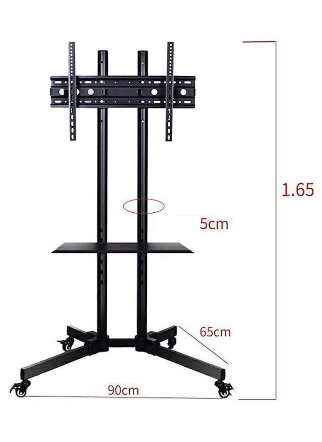 SKY-TOUCH - Mobile TV stand, TV cart with Mount On Lockable Wheels For LED and LCD Screen - Image 1