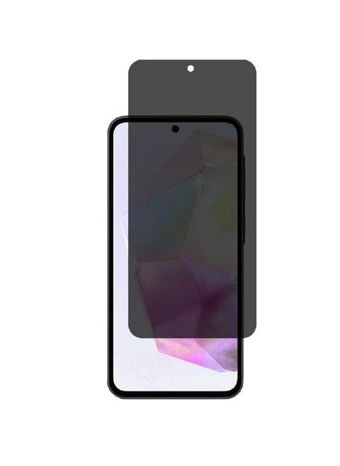 Privacy Screen protector compatible with Samsung Galaxy A35 Screen Protector Tempered Glass [Anti-Glare][HD Full Coverage][Easy Installation][Scratch Resistant][9H Hardness]