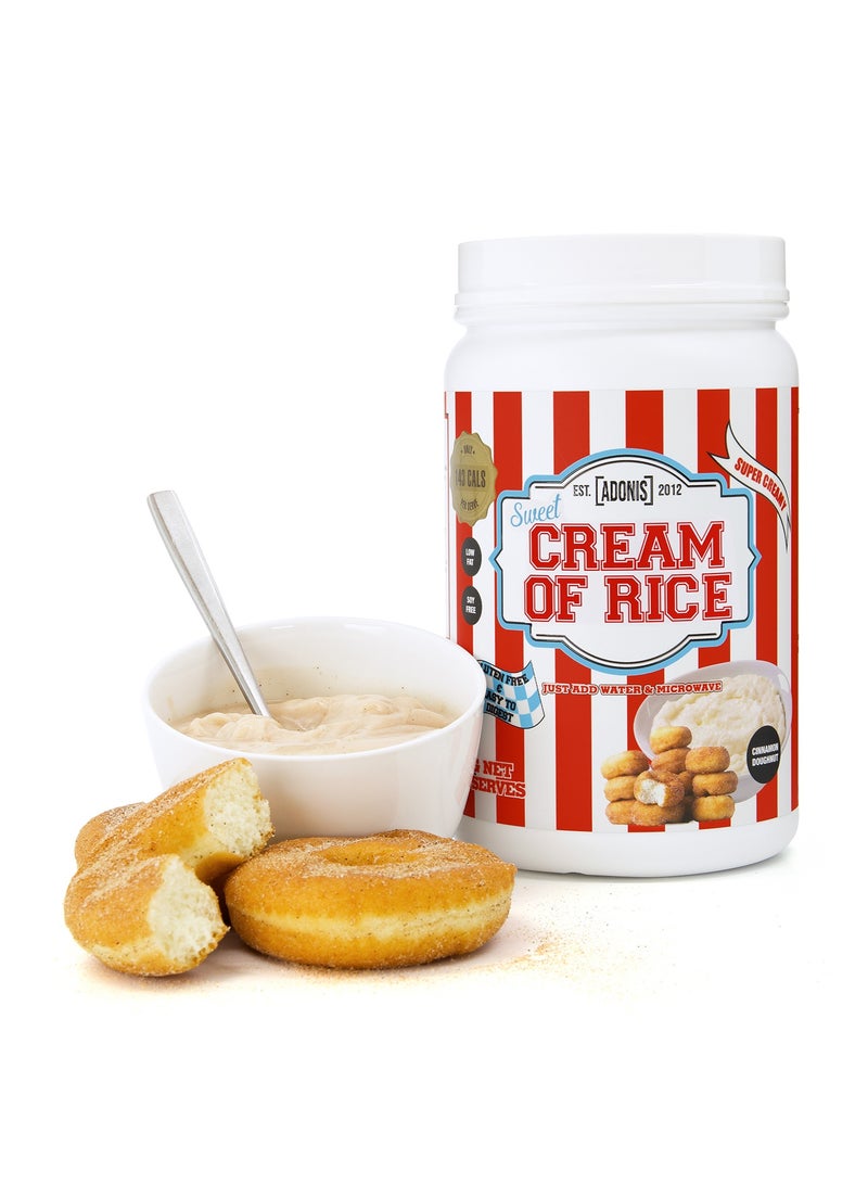 آدونیس أدونيس كريم الأرز – نكهة الدونات بالقرفة 1 كجم (25 حصة) - Image 1