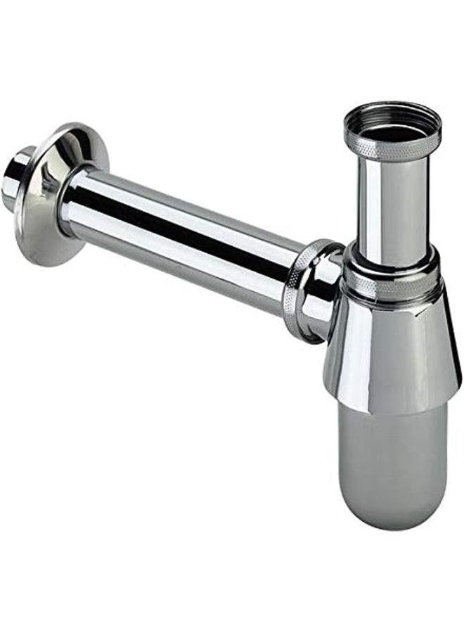 فخ زجاجة فيغا 1-1/4" مطلي بالكروم من النحاس – نموذج 100674 (32 مم) فخ تصريف الحوض