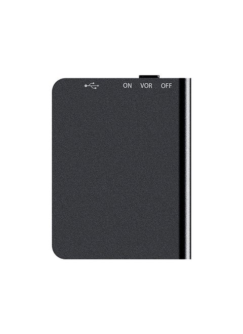 Q61 Mini Voice Recorder Rectangle Dictaphone MP3 Player USB Charge Small Audio Sound Recorder Micro Voice Activated Recorder Audio Recorder MP3 Small Recording Device for Meeting 16G TF Card