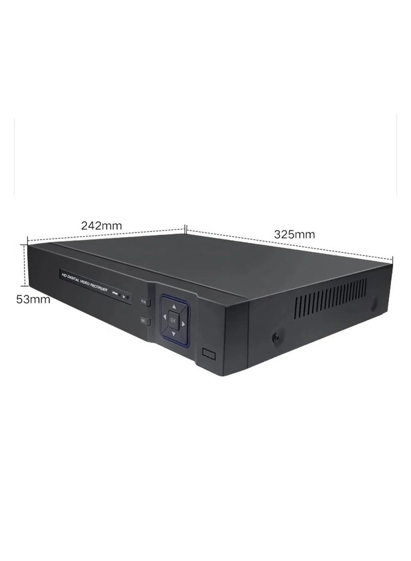 جهاز تسجيل فيديو رقمي 8 قنوات – دعم USB وHDD – عرض وتسجيل متعدد المدخلات - Image 2