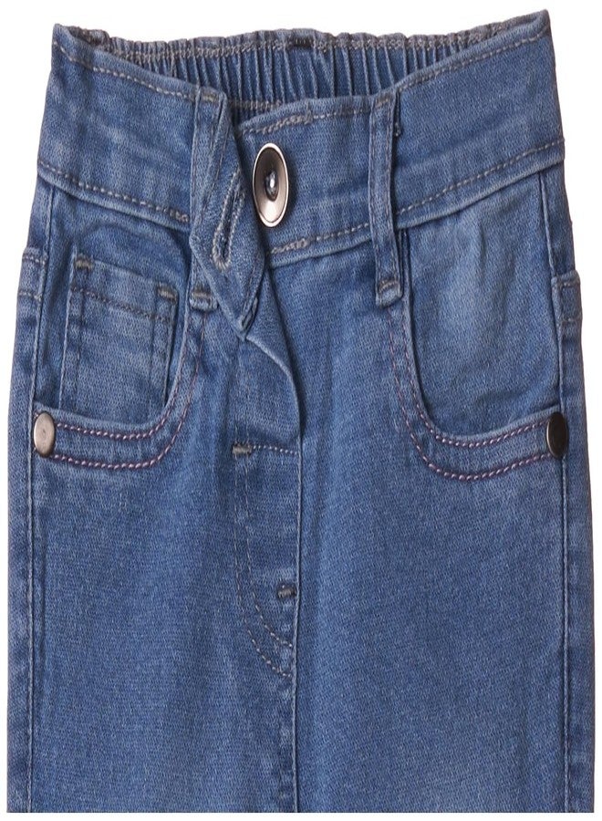 ماكس بنطلون جينز ماكس للأولاد بقصة ضيقة، لون أزرق فاتح، مقاس 18-24 شهرًا - Image 3