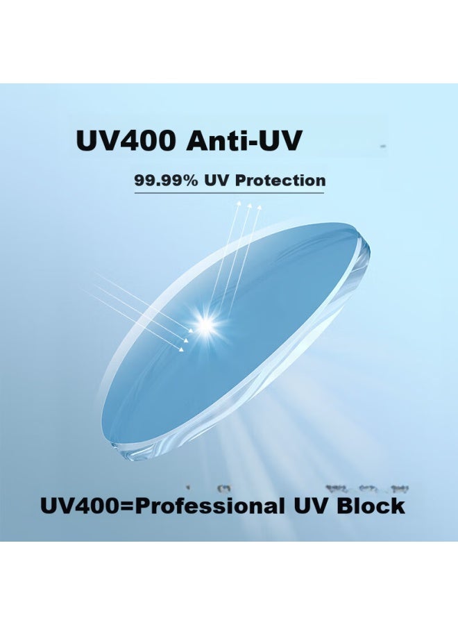 Caxman Sunglasses For Nearsighted Men And Women, Polarized Clip-On Lenses, Driving Glasses - Image 2