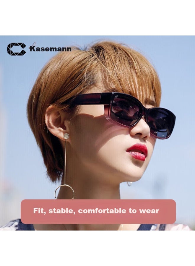 Caxman Sunglasses For Nearsighted Men And Women, Polarized Clip-On Lenses, Driving Glasses - Image 4