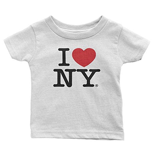 I Love NY I Love NY Baby Tee Infant TShirt Officially Licensed White 24M