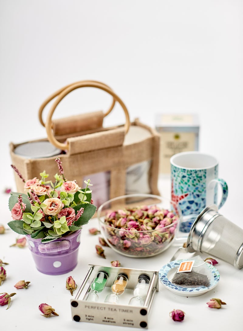 Tealand Herbal Rose Buds Tea Antioxidant Rich Natural & Pure Taste 120g - Image 5