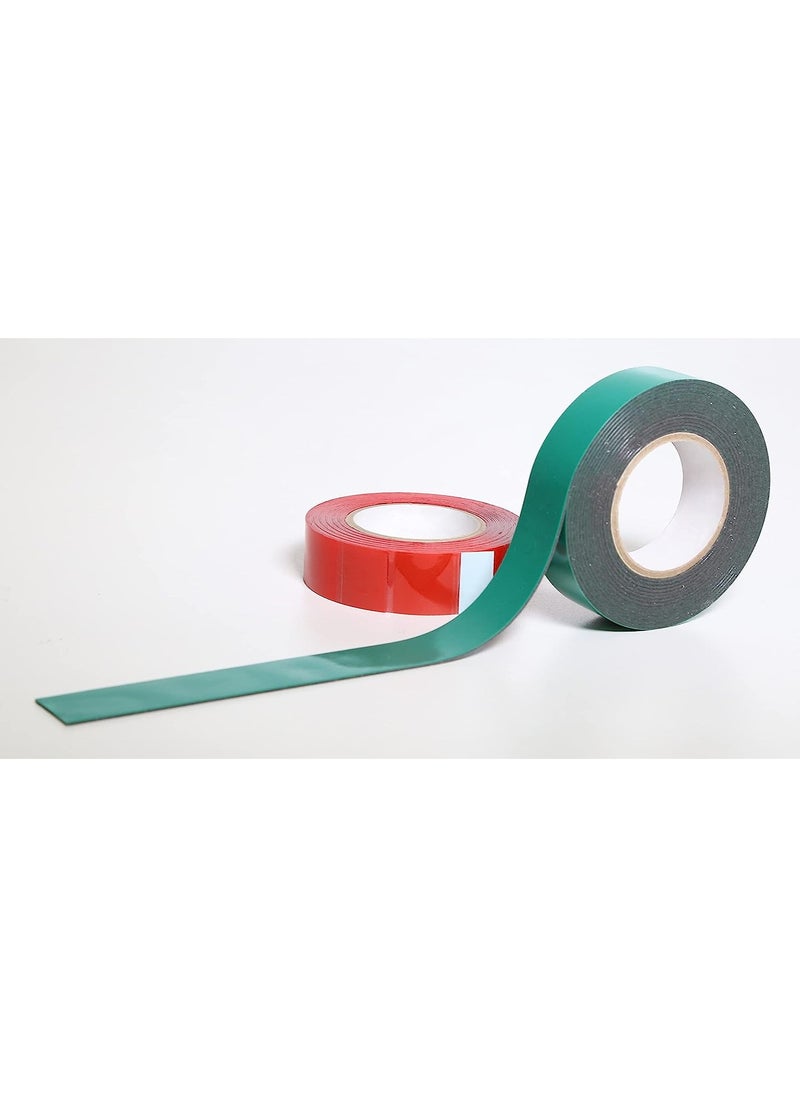 Weicon - WEICON Mounting Tape Transparent Double-Sided Assembly Tape Extra Strong Adheres to Glass, Metal & Plastic For Car, Outdoor, Fly Screen Windows - Image 1
