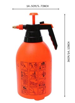 3L Hand Pressure Spray Bottle: Durable Pump Sprayer for Car Washing and Household Cleaning Tasks
